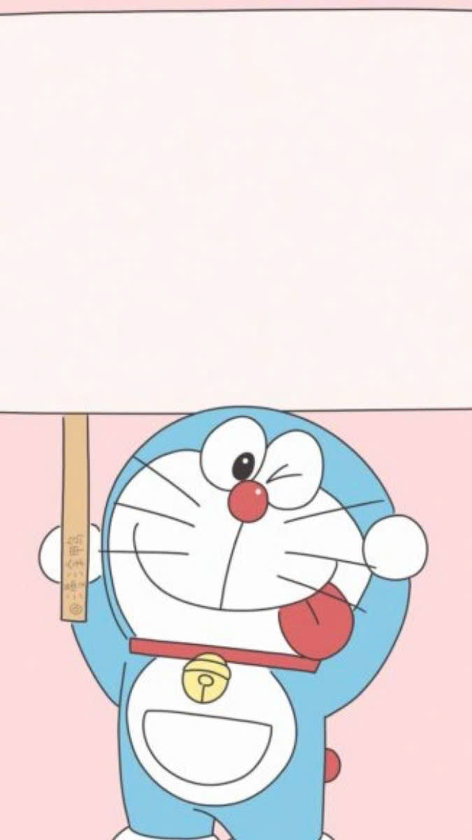 Chú mèo máy đáng yêu Doraemon làm sáng bừng màn hình