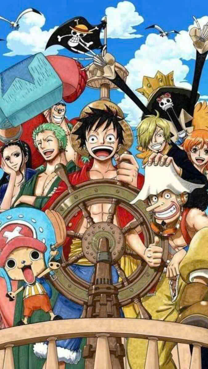 Hình One Piece cực chất cho điện thoại 13