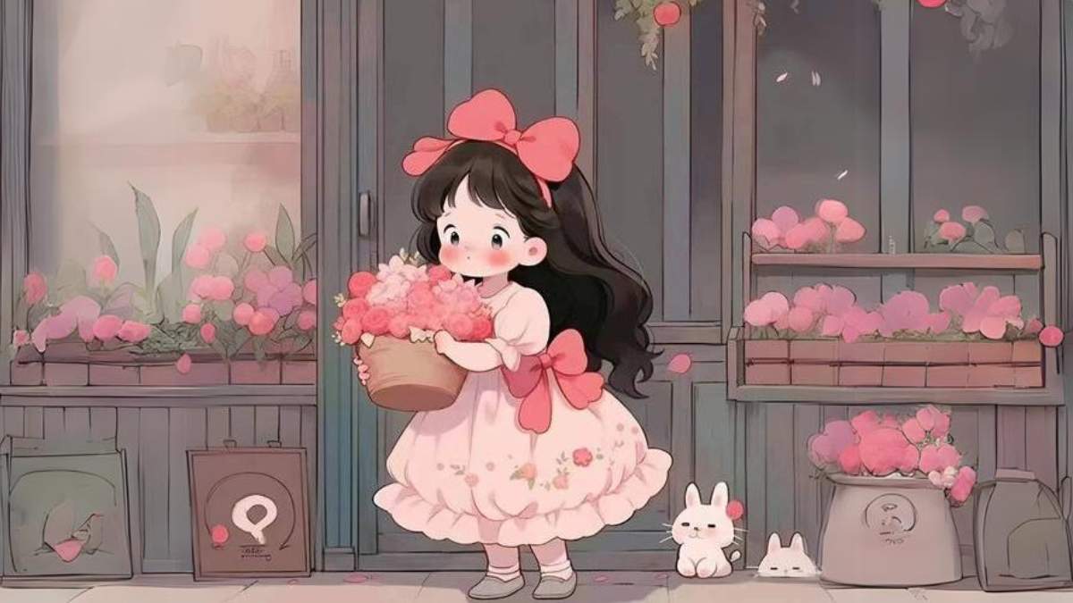 Hình nền cute chibi - Đem nụ cười đến PC của bạn