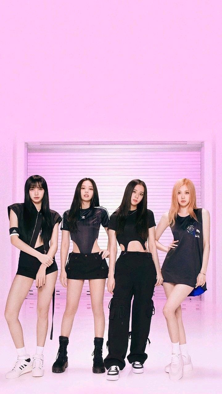 Hình nền điện thoại với sắc màu tươi sáng của Blackpink